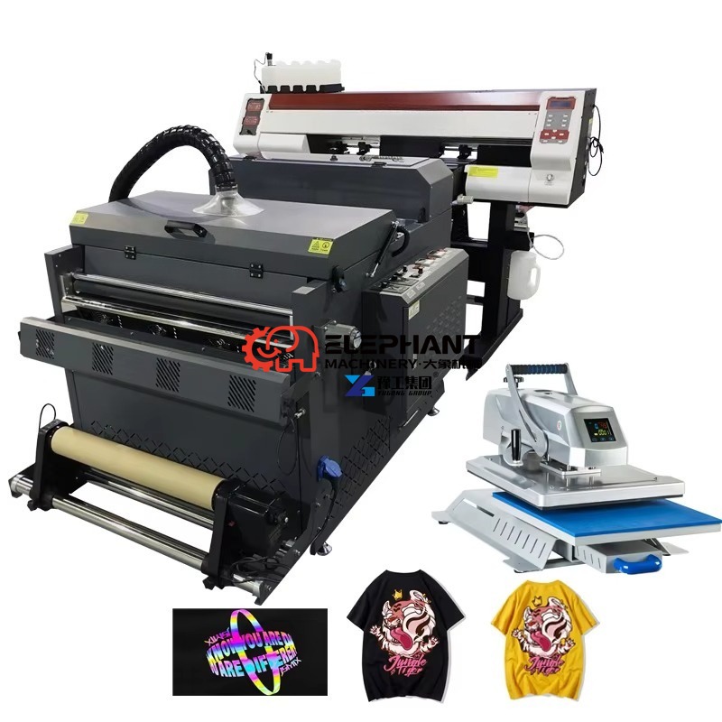 Commercial Printing Machine For Shirts - Commerciële Dual Head Large Format DTF-printer