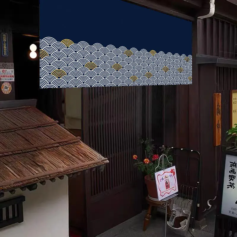 Commercial Printing Shop - Japanse Stijl Horizontale Gordijnwinkel Keuken Commerciële