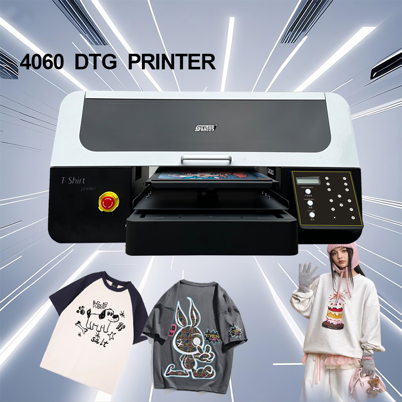 Commercial Printing Machine For Shirts - DTG T-Shirt Printer 40 CM *
