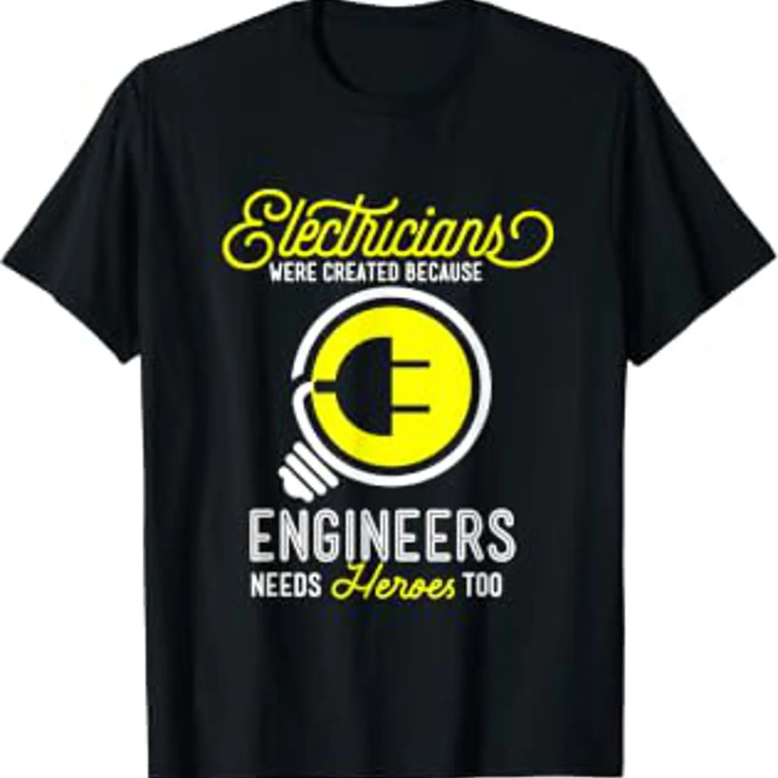 Commercial Printing And Graphics - voor elektriciens, commercieel T-shirt, zwart, maat