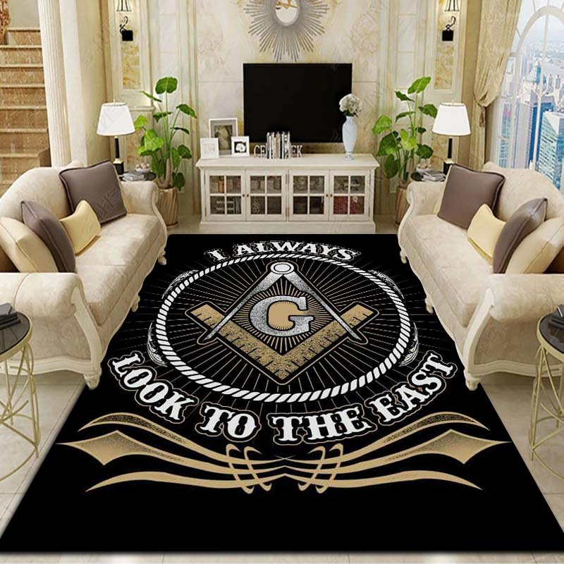 Commercial Printing And Graphics - 3D Retro Vrijmetselaars Grafische Print Flanellen