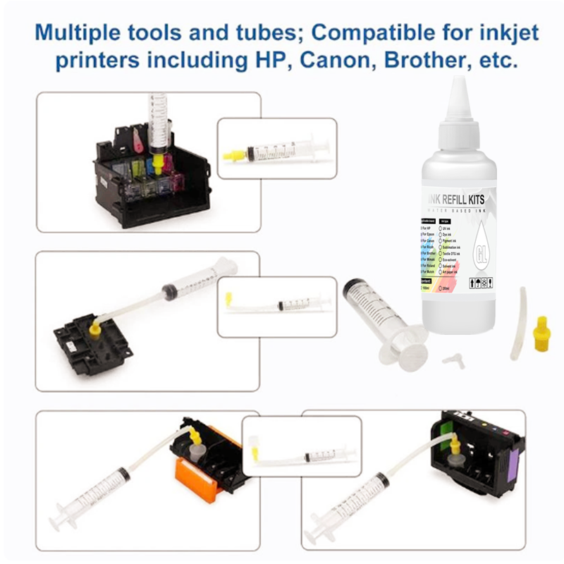 100ML Inktreinigingsoplossing  - Print Head Cleaning Kit recensie en prijs
