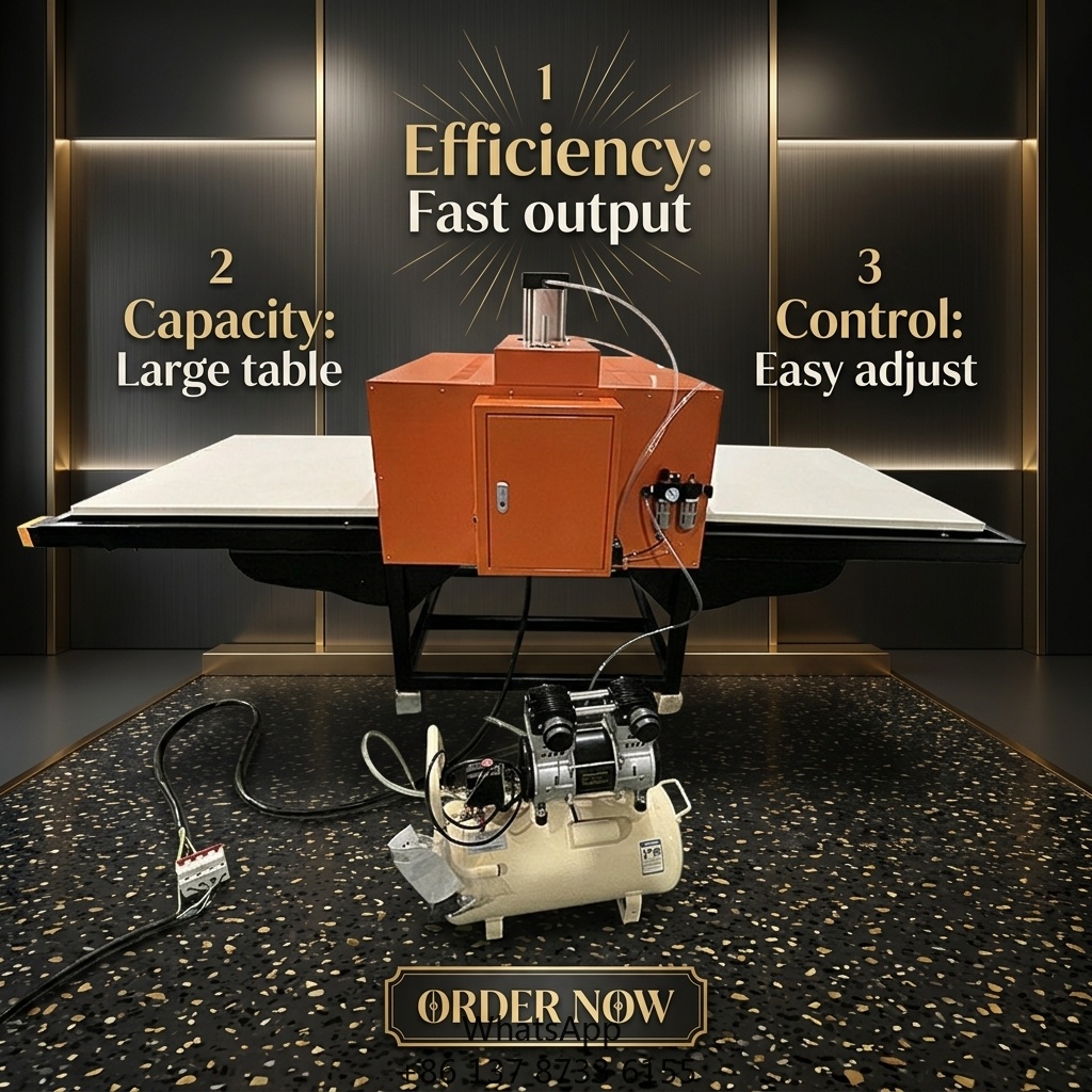 Automatische pneumatische dubb - Commercial Printing Machine For Shirts recensie en prijs