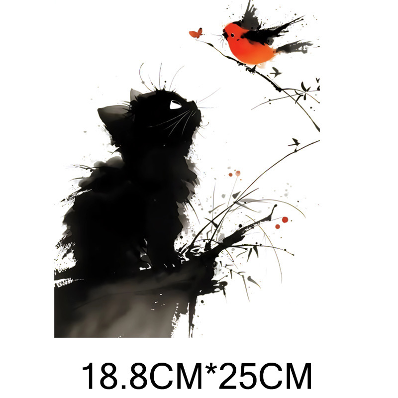 Inkt, bloem, vogel, vis, warmt - Printable Heat Transfer Vinyl recensie en prijs