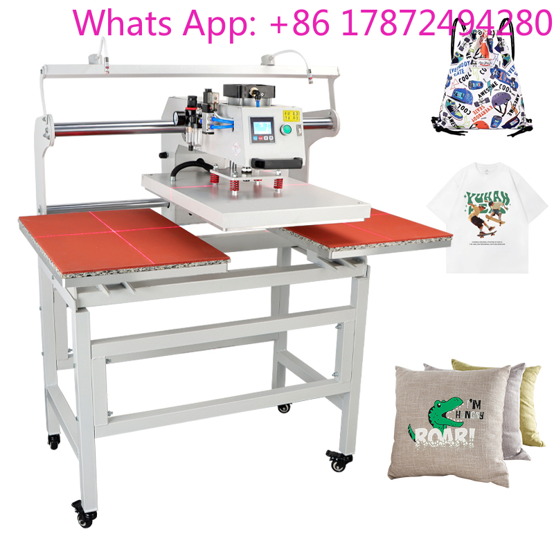 Dubbele elektrische schuifbare - Commercial Printing Machine For Shirts recensie en prijs