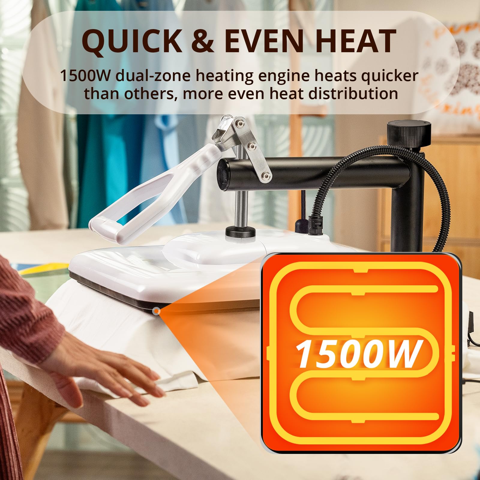 HTVRONT Warmtepersmachine voor - Printable Heat Transfer Vinyl recensie en prijs