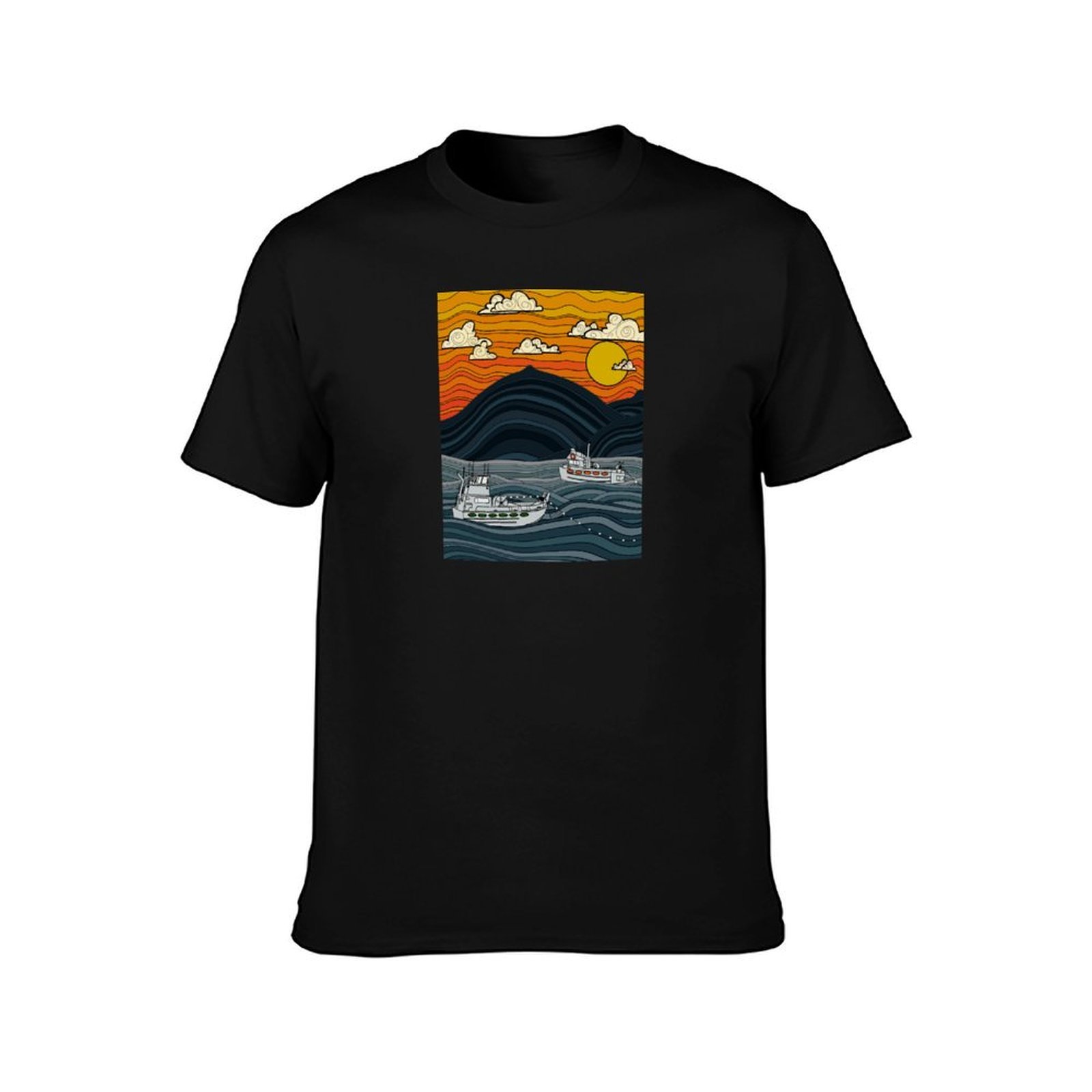 Commercieel vismotief T-shirt, - Commercial Printing And Graphics recensie en prijs